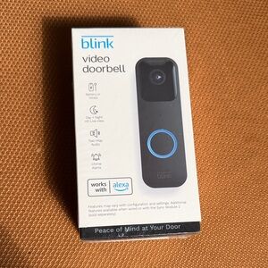 Blink video doorbell